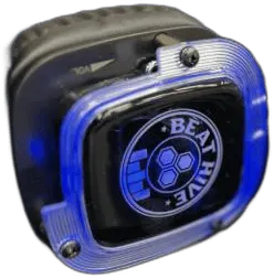BeatHive LED silent disco headphones